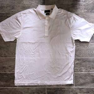 NWT Callaway Golf Apparel Stripe Polo in White